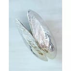 Anovi Mosselschep Geïnspireerd door Zoetwatermossel – 13., Ophalen of Verzenden, Nieuw, Zilver, Los bestek