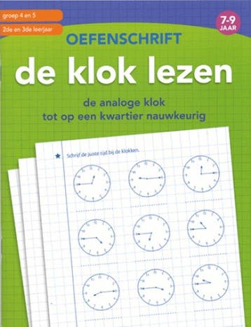 Eerste Oefenschrift De klok lezen 9789043825955, Verzenden, Gelezen