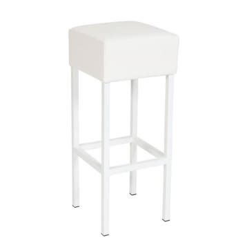 Workliving Barkruk Skai - Wit / Wit (Kantoor inrichting), Verzenden, Nieuw in verpakking