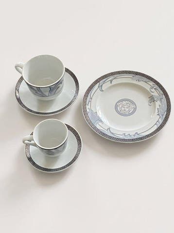 Rosenthal, versace - Versace - Schotel (5) - Arabesque Ice -, Antiek en Kunst