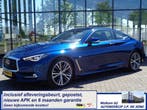 Infiniti Q60 2.0T Sport Tech 211PK AUTOMAAT UNIEK NL AUTO, Auto's, Automaat, Achterwielaandrijving, Zwart, Met garantie (alle)