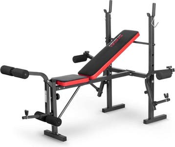 Halterbank Verstelbaar | Zwart Staal | Premium | OP=OP, Sport en Fitness, Fitnessapparatuur, Rug, Overige typen, Nieuw, Ophalen of Verzenden