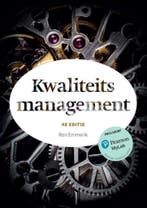 9789043036801 Kwaliteitsmanagement, 4e editie met MyLab N..., Verzenden, Zo goed als nieuw, Ron Emmerik