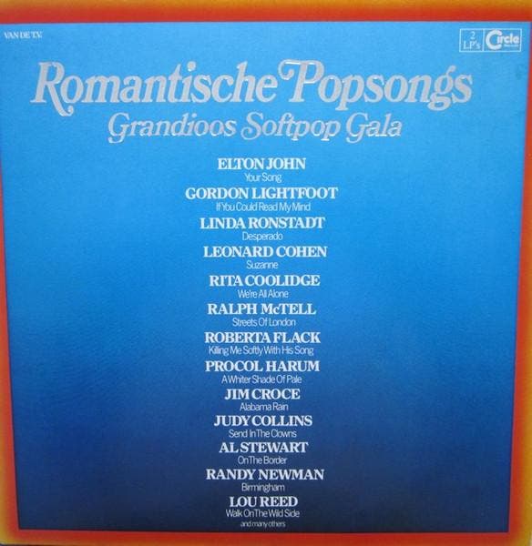 Various - Romantische Popsongs, Cd's en Dvd's, Vinyl | Pop, Gebruikt, Ophalen of Verzenden