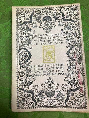 Charles Baudelaire; Marty (frontispice); Alexandre, Antiek en Kunst