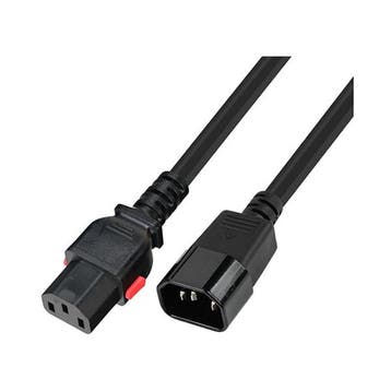 C14 naar C13 verlengkabel | ProCable | 5 meter (SelfLock), Verzenden, Nieuw