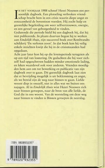 Binnen geroepen 9789020932355 Henri Nouwen, Verzenden, Zo goed als nieuw, Henri Nouwen