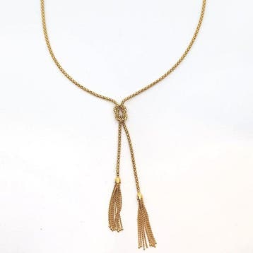 Halsketting - 18 karaat Geel goud, Sieraden, Tassen en Uiterlijk, Nieuw