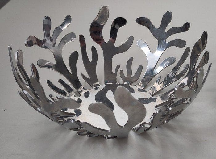 Alessi - Emma Silvestris - Fruitschaal - Mediterraneo -, Antiek en Kunst, Antiek | Meubels | Stoelen en Banken