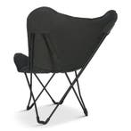 2dekans | Trvlmore – Vlinderstoel Campingstoel – 82 x 70 x, Ophalen of Verzenden, Zo goed als nieuw, Zwart