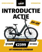INTRODUCTIE ACTIE! Loreto elektrische heren/damesfiets 720wh, Nieuw, Ophalen of Verzenden, 51 tot 55 cm, 50 km per accu of meer