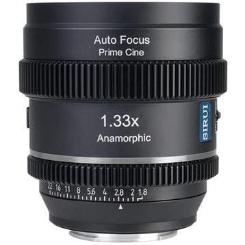 Sirui 20mm T1.8 1.33X S35 Anamorphic Lens Neutral Flare Fuji, Audio, Tv en Foto, Fotografie | Lenzen en Objectieven, Ophalen of Verzenden