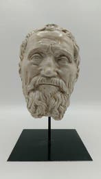 sculptuur, Michelangelo Buonarroti - 34 cm - marmerstof