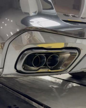 BMW X5 G05 X6 G06 M performance uitlaat sierstukken tips, Ophalen of Verzenden, Nieuw, BMW
