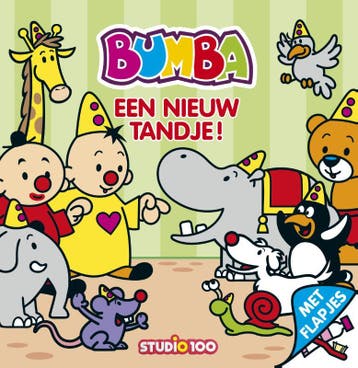 Een nieuw tandje / Bumba kartonboekje met flapjes Studio 100, Boeken, Verzenden, Zo goed als nieuw, Studio 100