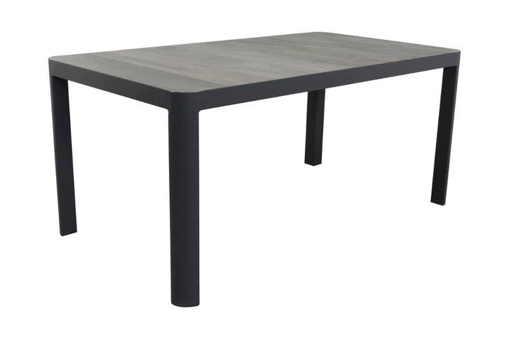 VDG Queens tuintafel antraciet - 160 x 90 cm., Tuin en Terras, Tuintafels, Nieuw, Overige materialen, Rond, Verzenden