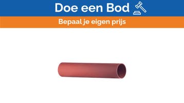 Bieden: Allpa stalen boegschroeftunnel D132 x, Watersport en Boten, Ophalen of Verzenden, Nieuw