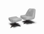 Fauteuil Ego - fauteuils - Zilver, Huis en Inrichting, Stoelen, Nieuw, Leer