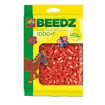 Strijkkralen rood 1000 stuks (Basis knutselmateriaal), Kinderen en Baby's, Speelgoed | Educatief en Creatief, Verzenden, Nieuw