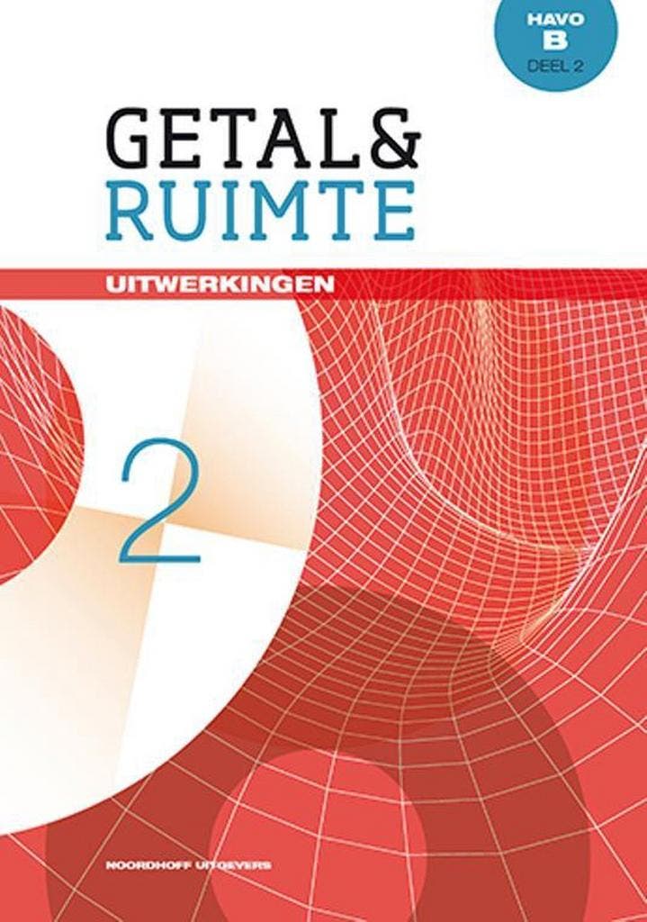 Getal & Ruimte 11e ed uitwerkingen havo B deel 2, Boeken, Schoolboeken, Gelezen, Verzenden