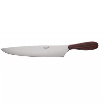 Déglon Evolution Y koksmes 25 cm – Palissander handvat, Ophalen of Verzenden, Nieuw, Hout, Los bestek