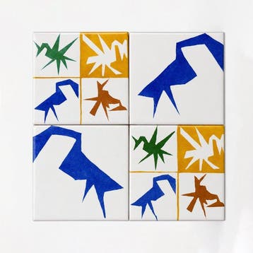 Wanddecoratie - Frankrijk - faience-tegels
