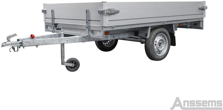 Anssems Plateauwagen PLTT 750kg 305×150, Auto diversen, Aanhangers en Bagagewagens, Ophalen of Verzenden