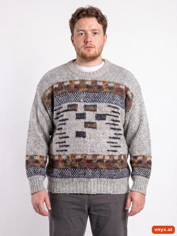 NOBRAND Truien Heren maat XL Grijs Vintage, Ophalen of Verzenden, Nieuw