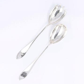 John Ginsell & Sons - Saladebestek (2) - .925 zilver - 1916