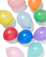 HEMA Ballonnen 20cm kleur - 50 stuks, Verzenden, Nieuw