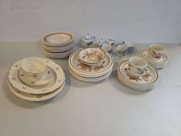 52-delig porseleinen servies, Nieuw