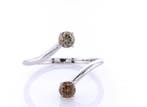 Zonder minimumprijs - Ring - 14 karaat Witgoud - 0.48ct. tw., Sieraden, Tassen en Uiterlijk, Ringen, Nieuw