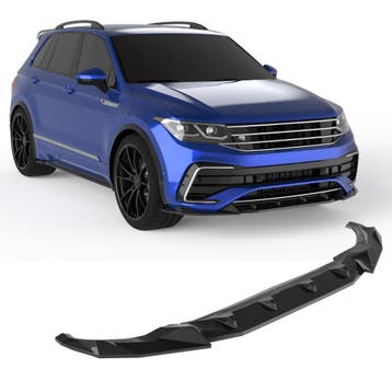 Frontsplitter geschikt voor Volkswagen Tiguan R / R-Line Mk2