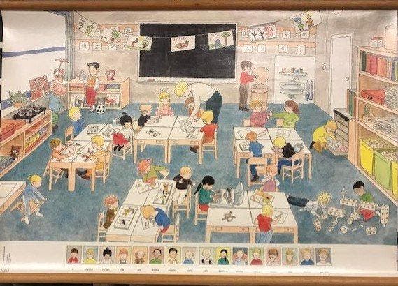 Kaart Kleuterklas (Leessleutel), Boeken, Schoolboeken, Verzenden