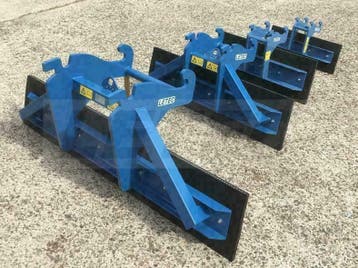 Rubberschuif trekker shovel kraan CW en S, Graafmachine