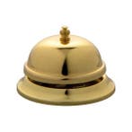 Balie-/Receptiebel | Messing | Ø90x60(h)mm EMGA, Zakelijke goederen, Horeca | Keukenapparatuur, Verzenden, Nieuw in verpakking