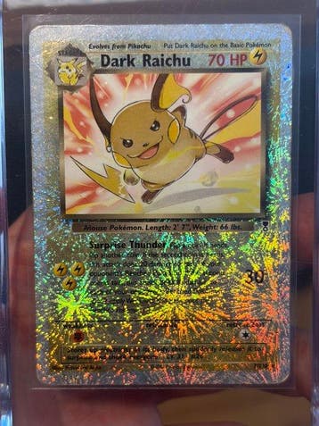 Pokémon - 1 Card - Dark Raichu Legendary Collection Reverse, Nieuw