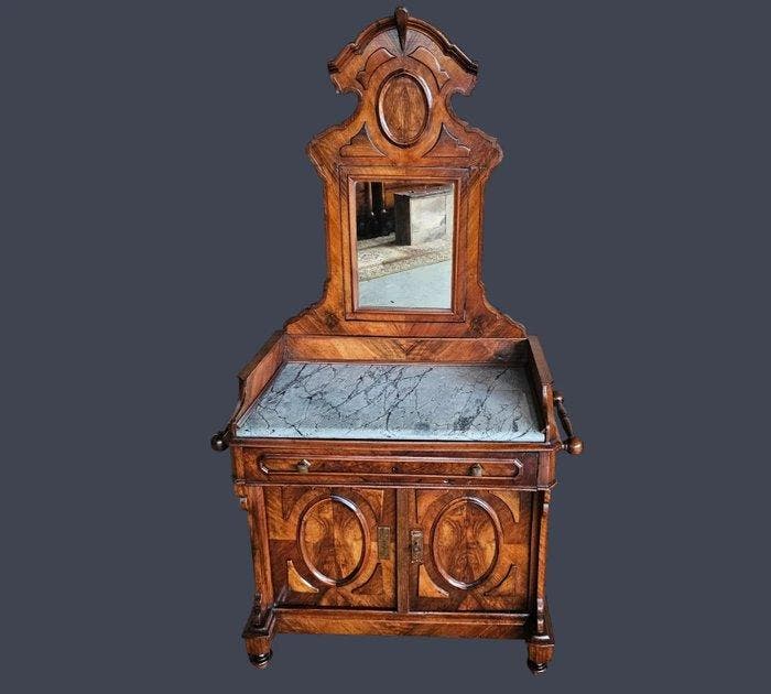 Kabinet - Hout - mobiele wc, Antiek en Kunst, Antiek | Overige Antiek