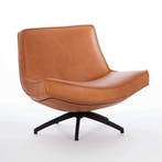 Uwa draaifauteuil leder, Huis en Inrichting, Fauteuils, Ophalen of Verzenden, Nieuw