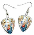 Plectrum ketting of sleutelhanger van Maagd Maria, Ophalen of Verzenden, Nieuw