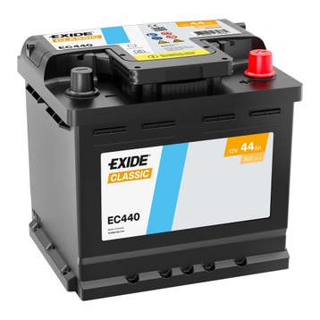 Exide Classic accu | EC440 | 12V 44Ah, Ophalen of Verzenden, Nieuw