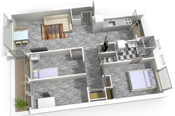 Te Huur 4 kamer Appartement Paramaribostraat In Leiden, Huizen en Kamers, Huizen te huur, Direct bij eigenaar, Leiden, Appartement