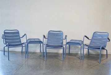 Edmond & fils - Fauteuil - Collectie TUILERIES - Staal, Antiek en Kunst