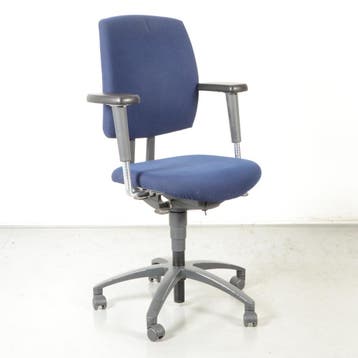 Drabert Entrada bureaustoel, blauw, 4D armleggers, nieuwe, Ophalen of Verzenden, Nieuw in verpakking