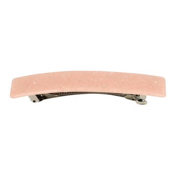 Haarspeld Patentspeld 11cm - Recht – Marmer Patroon – Roze, Nieuw