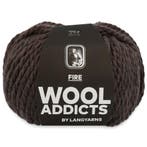 WoolAddicts Fire - 67 donkerbruin - Merinowol Garen, Ophalen of Verzenden, Nieuw