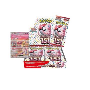 Pokémon 151 (SV2a) Booster Box — Japanse Pokémon TCG,, Verzenden, Nieuw