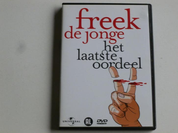 Freek de Jonge - Het Laatste Oordeel (DVD), Cd's en Dvd's, Dvd's | Cabaret en Sketches, Zo goed als nieuw, Verzenden