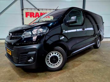 Opel Vivaro 2.0 BlueHDi 145 S&S L2 + 3 zitpl.|Trekhaak|Dodeh, Stof, Gebruikt, Zwart, Airbags