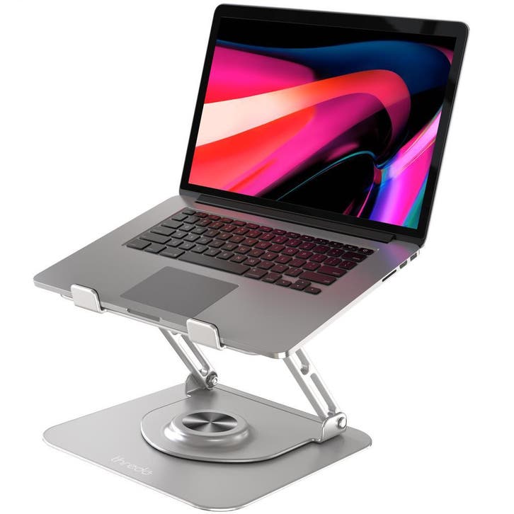 Thredo Aluminium Laptop Standaard/Houder - Verstelbaar en 36, Computers en Software, Laptopstandaarden, Nieuw, In diepte verstelbaar